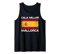 Cala Millor - Bandiera della Spagna di Maiorca Canotta
