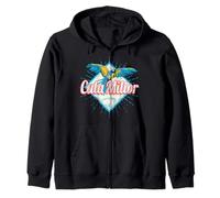 Cala Millor Isola di Maiorca Baleari Pappagallo Souvenir Felpa con Cappuccio
