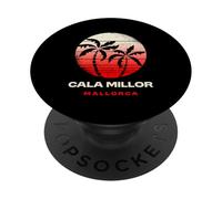 Cala Millor Mallorca Spagna Palma Spiaggia Tramonto Design PopSockets PopGrip Adesivo
