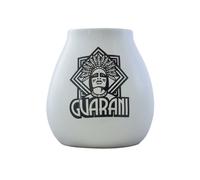Calabash in ceramica bianca - Guarani
