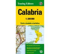 Calabria 1:200.000. Carta stradale e turistica. Ediz. multilingue