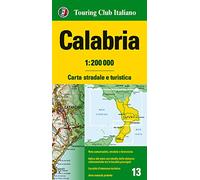 Calabria 1:200.000. Carta stradale e turistica. Ediz. multilingue