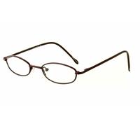 Calabria Flexplus 100 Lucido Marrone Design Blu Luce Blocco Lettura Occhiali E