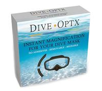 Calabria Hydrotac Dive OPTX 20/20 - Lenti bifocali con lenti bifocali + 1,50 maschera per immersioni e occhiali da nuoto