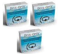 Calabria Hydrotac Immersione Optx 20/20 Adesivo Bifocali Lenti + 2.75 3 Set Mask