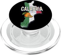 Calabria Italia Retro Regione Mappa Vintage Souvenir PopSockets PopGrip per MagSafe