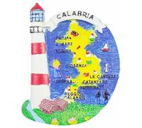 Calabria Italia Turistico Souvenir 3D frigorifero magnete decorazione magnete frigorifero
