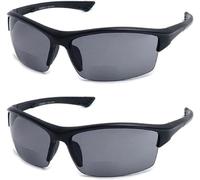 Calabria Sport 202BF Bifocali Lettura Sicurezza Occhiali + 2.00 Nero Grigio 2