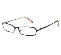 Calabria Viv 419 Design Blu Luce Blocco Lettura Occhiali Brown-Green 20 Powers