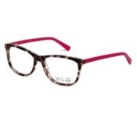 Calabria Viv 848 Design Blu Luce Blocco Occhiali IN Demi-Pink Quadrato 53mm