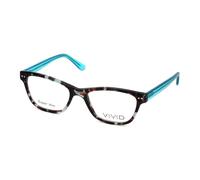 Calabria Viv Design Blu Luce Blocco Occhiali 867 IN Demi-Blue Cateye 52mm