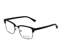Calabria Viv Design Blu Luce Blocco Occhiali Vivid-257 IN Nero 52mm Quadrato