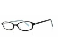 Calabria Vivace 739 Design Blu Luce Blocco Occhiali IN Nero Occhio di Gatto 46mm