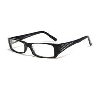 Calabria Vivace Negozio 4015 Cristallo Design Lettura Occhiali Nero Scelta Power