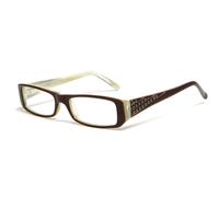 Calabria Vivace Negozio 4015 Cristallo Design Occhiali da Lettura Marrone Scelta