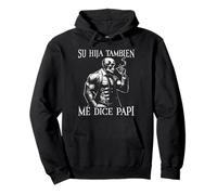 Calacas Chidas Gym Funny Sarcasm Slang Mexican Skull Sayings Felpa con Cappuccio