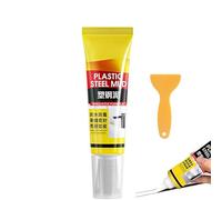 Calaino impermeabile multifunzionale con raschietto, calafataggio del lavello in silicone sigillo,Adesione più forte Currezione rapida resistente al calore, pasta la riparazione di crack (1 Set, M)