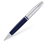 Calais Chrome/Blue Ballpoint Pen