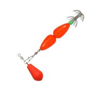 calamari, calamari - Jig - Ami da - Calamari - Esca da a gancio - Acqua salata creativa doppia esca per paracadute per amici, uomini, nonni