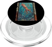 Calamaro Gigante Arte Giapponese Acque Profonde Oceano PopSockets PopGrip per MagSafe