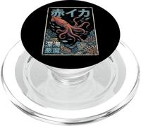 Calamaro Gigante Arte Giapponese Acque Profonde Oceano PopSockets PopGrip per MagSafe