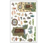 CALAMBOUR - Foglio di Carta di Riso 34,5x49,5CM - CO 04