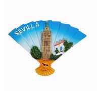 Calamita 3D per Frigorifero, Souvenir di Seville Spagna, Idea Regalo per la casa e la Cucina