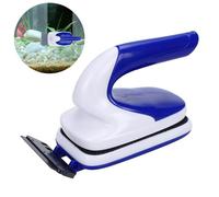 Calamita acquario pulitore tergi vetro 10-16mm magnetico con raschietto DN-12