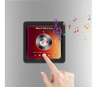 Calamita da frigo con album individuale, calamita da frigo con musica, calamita da frigo con canzoni, possibilità di riprodurre canzoni e regolare il volume, regali per le vacanze di Natale (Cinque)