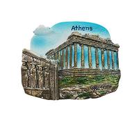 Calamita da frigorifero 3D Atene Grecia Viaggio Souvenir Regalo Casa Cucina Decorazione Frigorifero Magnetico Collezione