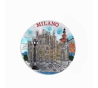 Calamita da frigorifero 3D di Milano Duomo Italia, regalo souvenir decorazione casa e cucina adesivo magnetico Craft,Milano Italia magnete frigorifero collezione