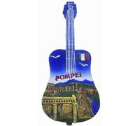 Calamita da frigorifero 3D Pompei Italia, souvenir da viaggio, decorazione per frigorifero, decorazione dipinta a mano