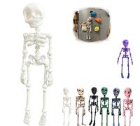 Calamita Da Frigorifero A Forma Di Scheletro Snodabile, Calamite Da Frigorifero A Forma Di Scheletro Gotico Divertente Stampate In 3d, Con Giunti Mobili, Per Frigorifero, Armadietto (C)