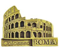 Calamita da frigorifero con Colosseo Italia, souvenir turistico, decorazione 3D, collezione artigianale