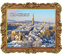 Calamita da frigorifero con souvenir turistici di Berna Svizzera