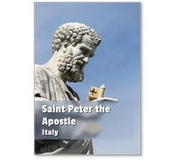 Calamita da frigorifero con statua di San Pietro Apostolo a Roma