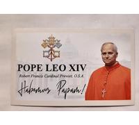 Calamita da frigorifero fatta a mano Papa Leone XIV Robert Francis Prevost vaticano memoriale frigorifero magnete souvenir (1)