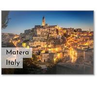 Calamita da frigorifero Matera Sassi Basilicata Italia