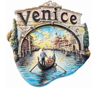 Calamita da frigorifero Venezia Veneto Italia souvenir da viaggio decorazione 3D magnetico adesivo artigianale