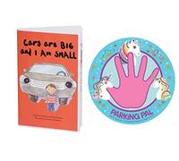 Calamita e libro di sicurezza per bambini - The Original Parking Pal for Kids | Prevenire incidenti nel parcheggio | Strumento per bambini per auto e genitori | Unicorno