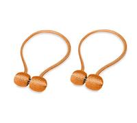 CALAMITA Ferma Tenda Smart © TIEBACK Fibbia per Tende 2 Pezzi - Arancio