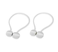 CALAMITA Ferma Tenda Smart © TIEBACK Fibbia per Tende 2 Pezzi - Bianco
