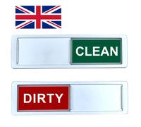 Calamita lavastoviglie Pulito Sporco [Scegli la lingua] - Dishwasher Magnet - Facile da leggere e posizionare, Cursore - Organizzatore cucina - Magnete Cucina Accessori