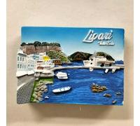 CALAMITA MAGNETE FRIGO 3D SOUVENIR LIPARI ISOLE EOLIE SICILIA
