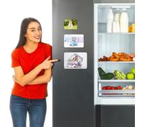 Calamita magnete grande personalizzata con la tua foto 7.6x10.2 10.2x15.2 12.7x17.8 cm Decorazione per la casa Foto Frigorifero Magneti per frigorifero Ufficio e cucina Scuola Armadietto Magneti 1 pz