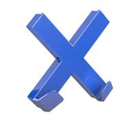 Calamita Novus MEGA Magnet CROSS XL Azzurro Croce 9 x 9 cm