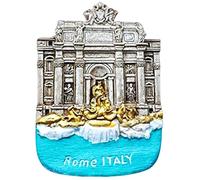 Calamita per frigorifero 3D Fontana di Trevi Roma Italia, decorazione per casa e cucina, magnete magnetico per frigorifero