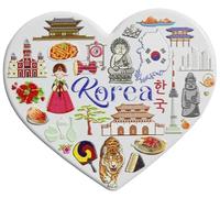 Calamita per frigorifero 3D souvenir turistico della Corea