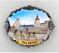 Calamita per frigorifero 3D souvenir turistico Palermo Sicilia Italia