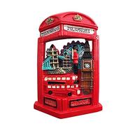 Calamita per frigorifero con cabina telefonica 3D di Londra Inghilterra, fatta a mano, decorazione per la casa e la cucina